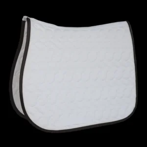 Absorb Jump Saddle Pad No Logo - White