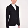 All-Over Perforated Competition Jacket - Black