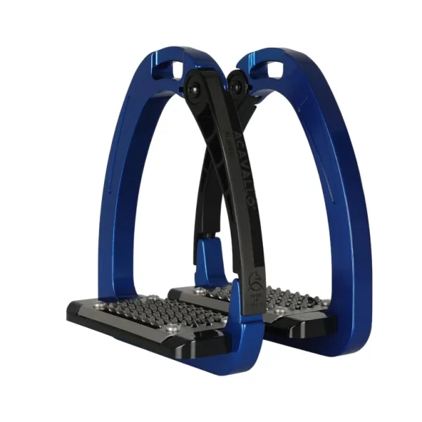 AluPro Safety Stirrups - Blue