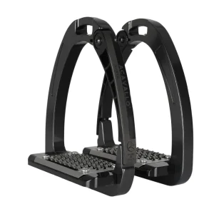 AluPro Safety Stirrups - Charcoal