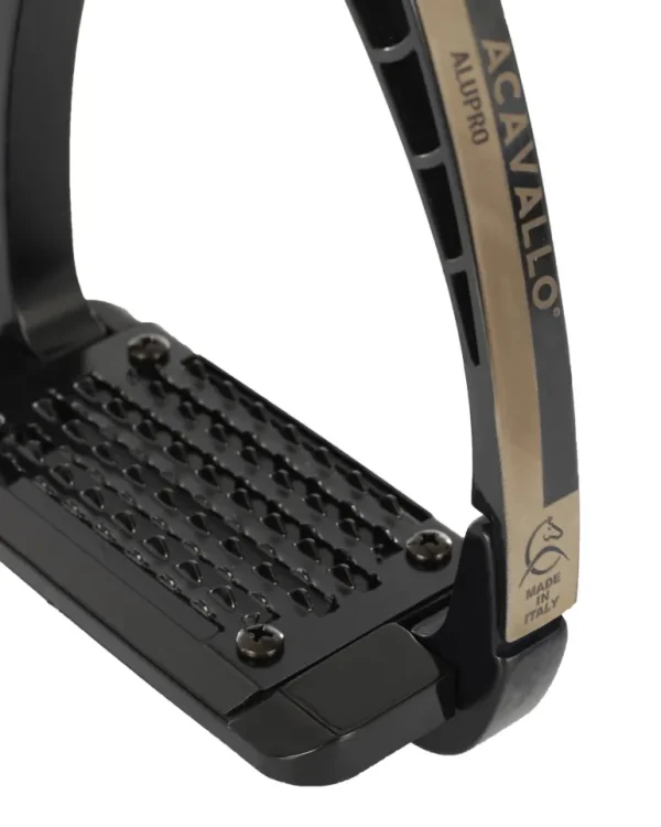 Arena Alupro Safety Stirrups - Total Black