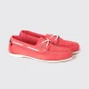 Aruba Boat Shoe - Coral