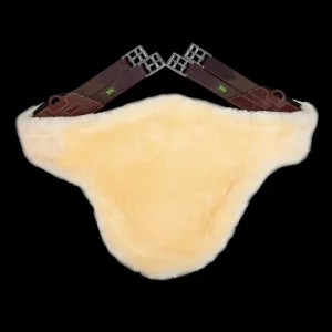 Belly Guard Girth with Removable Sheepskin Lining