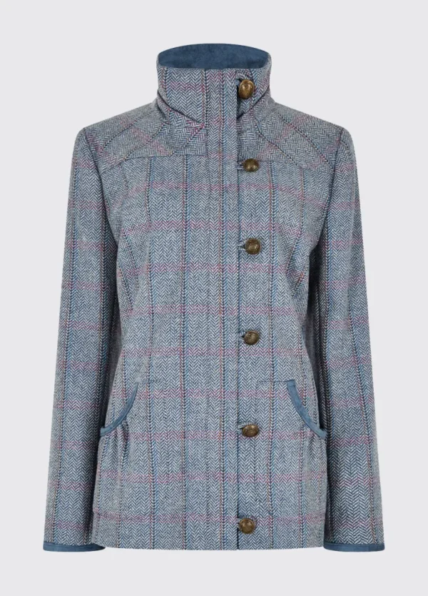 Bracken Tweed Jacket - Denim Haze