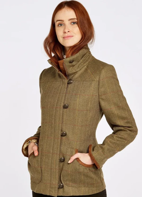 Bracken Tweed Jacket - Elm