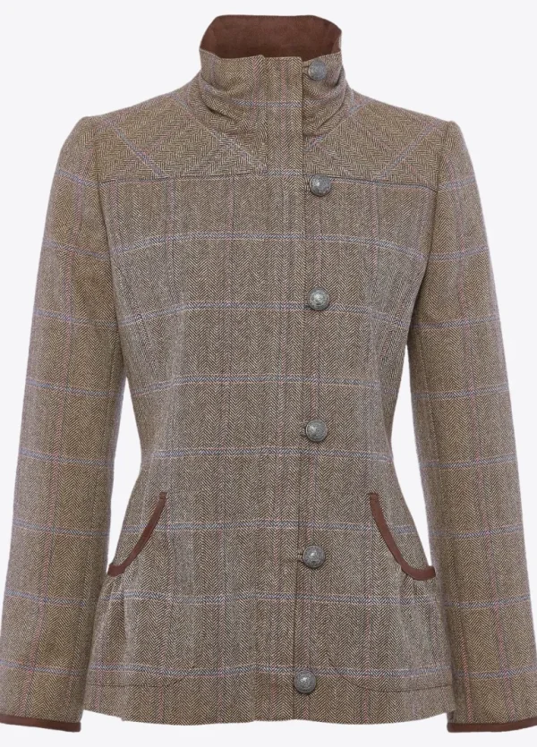 Bracken Tweed Jacket - Woodrose