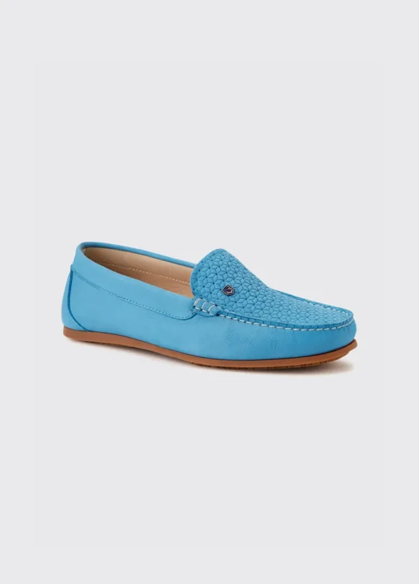 Cannes Boat Shoes - Blue Mist