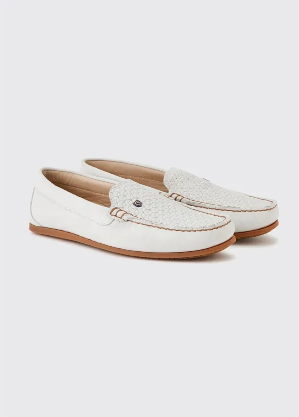 Cannes Boat Shoes - Sail White