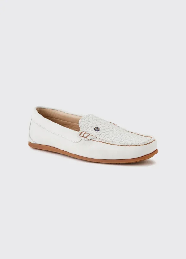 Cannes Boat Shoes - Sail White