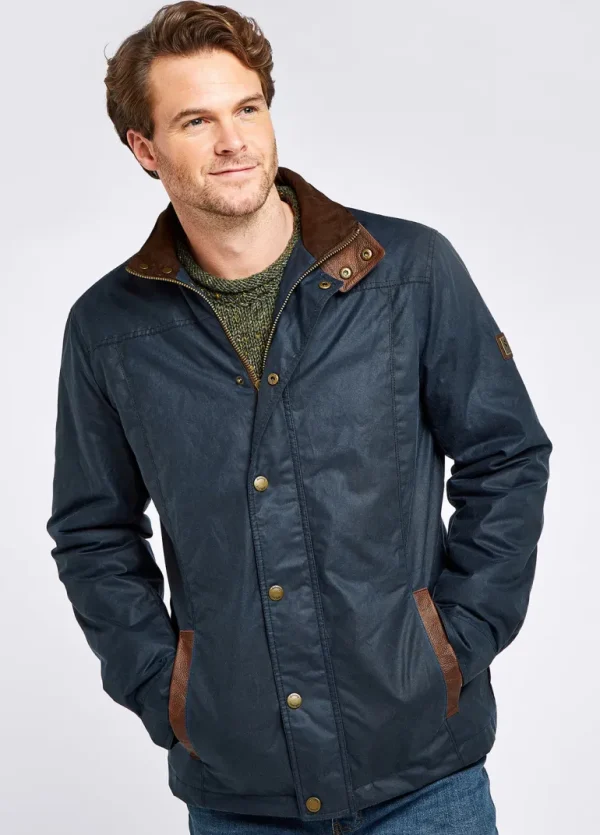 Carrickfergus Men's Jacket - Ocean Blue