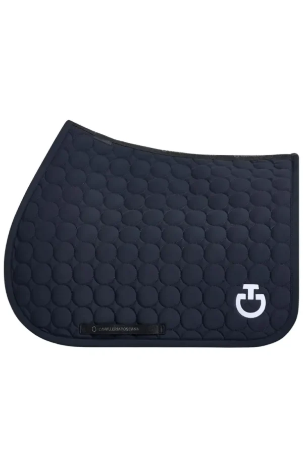 Circle Quilted Jump Pad - Navy