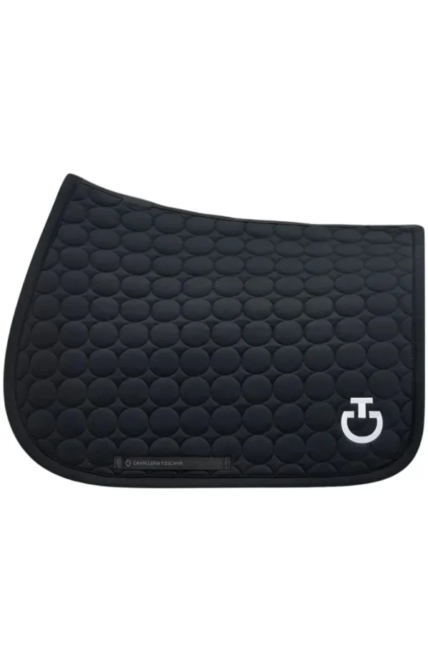 Circle Quilted Jump Pad - Black