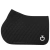 Circular Quilt Jersey Jump Pad - Black