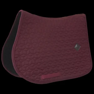 Classic Jump Saddle Pad - Bordeaux