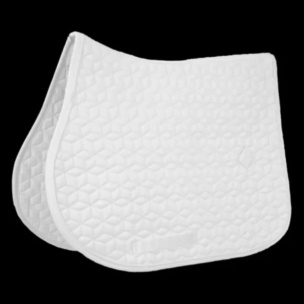 Classic Jump Saddle Pad - White