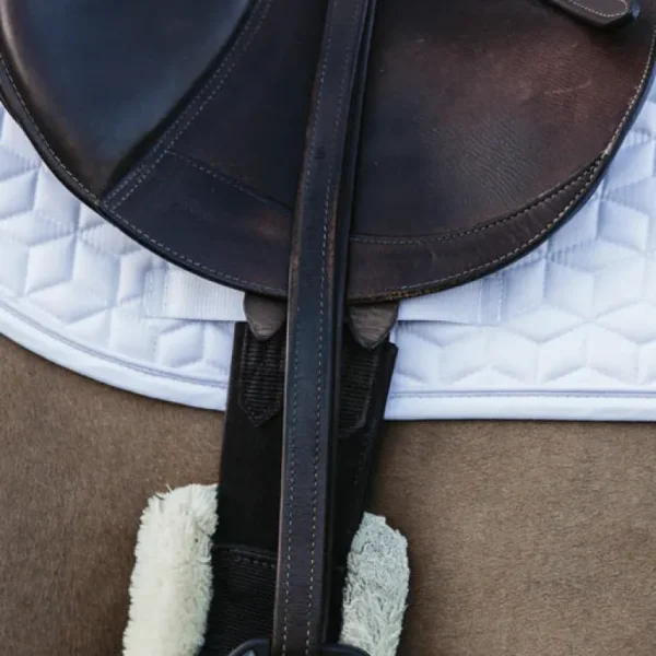 Classic Jump Saddle Pad - White