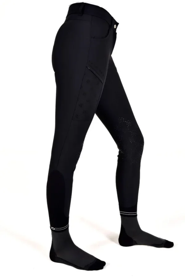 CT Mini Orbit Flock Breeches - Black