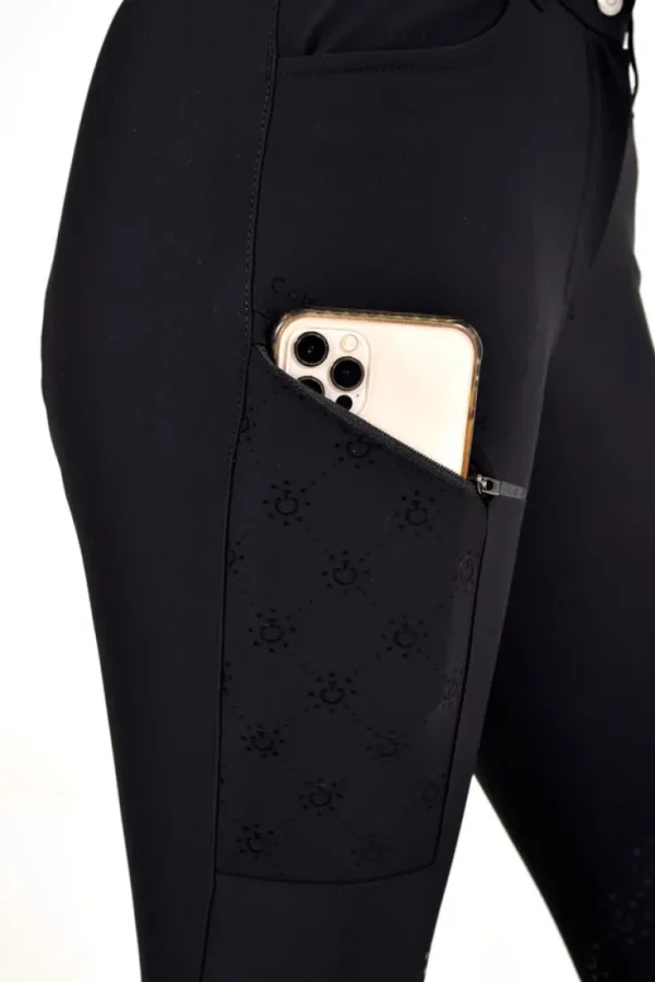 CT Mini Orbit Flock Breeches - Black