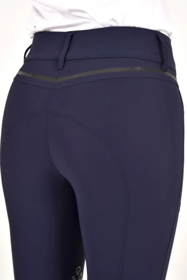 CT Print Logo Stripe Breeches - Midnight Blue