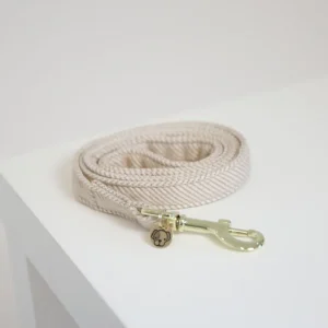 Dog Lead Wool - Beige