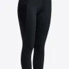 Elastic Band Leggings - Black