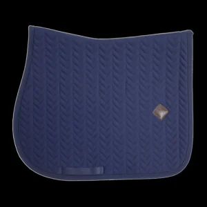 Fishbone Jump Saddle Pad - Navy