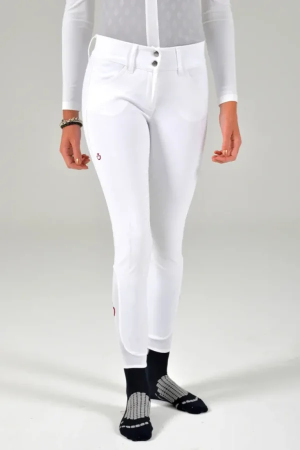 Full Grip American Breeches - White