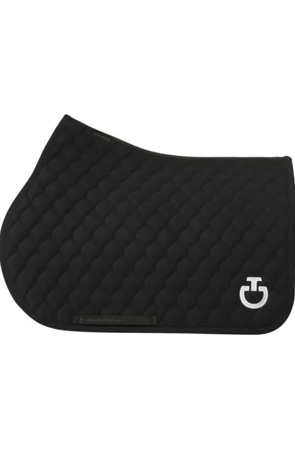 FW24 Circular Quilt Jersey Jump Pad - Black