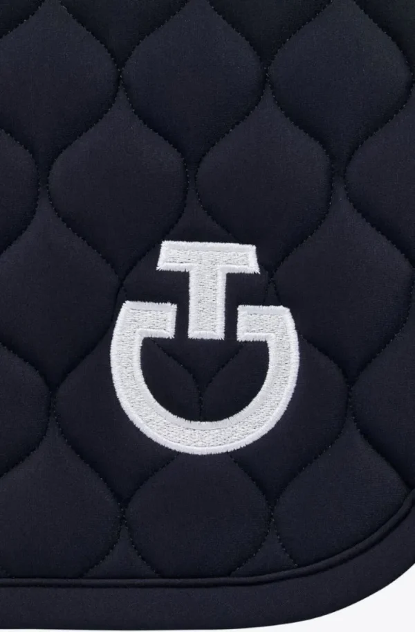 FW24 Circular Quilt Jersey Jump Pad - Navy