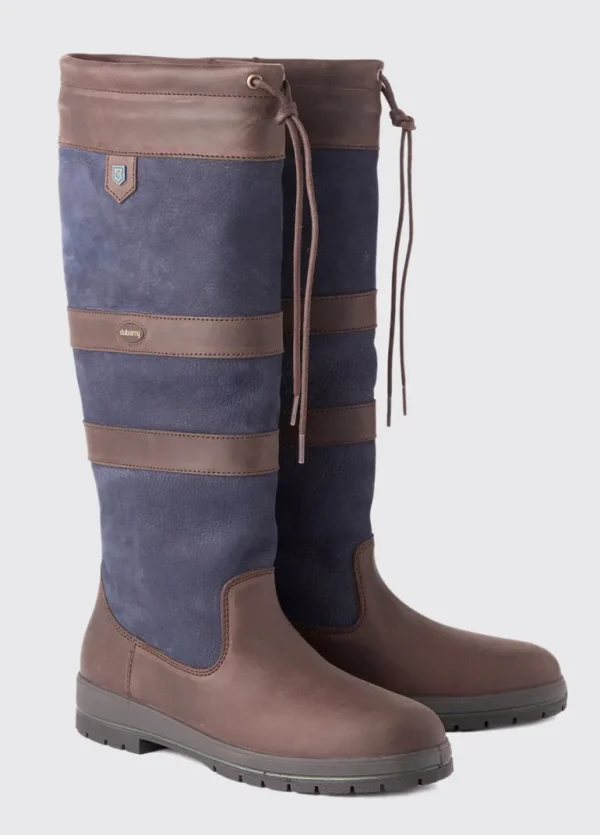 Galway Boot - Navy/Brown