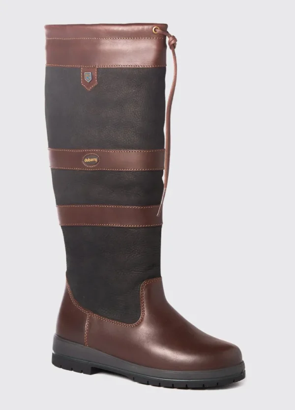 Galway ExtraFit Country Boot - Black/Brown