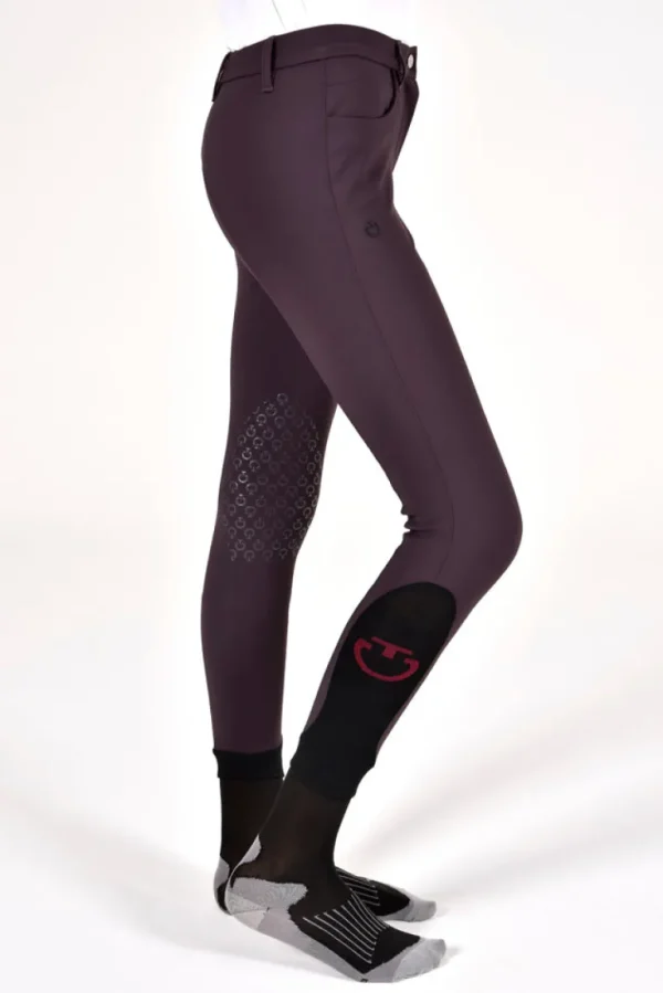 Girl’s Color Grip Breeches - Mulberry