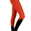 Girl’s Knee Grip Breeches - Terracotta