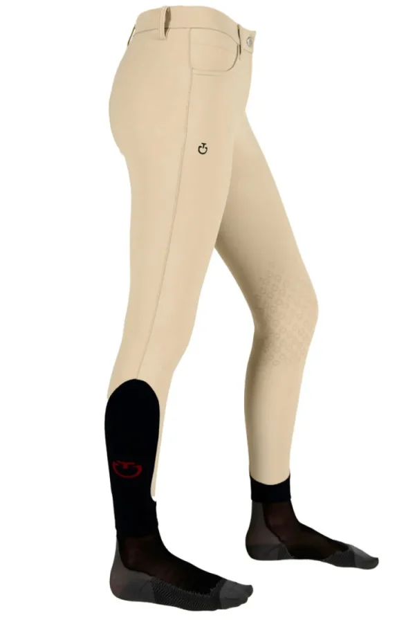 Girl’s Knee Grip Breeches - Beige