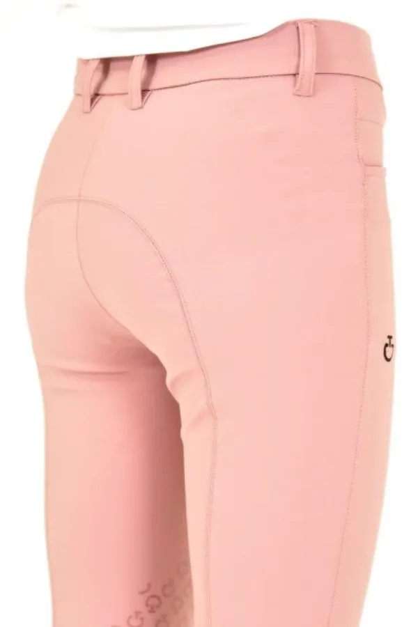 Girl’s Knee Grip Breeches - Dusty Rose