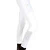 Girl's Perf Insert Breeches - White