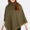 Hazelwood Poncho - Thistle