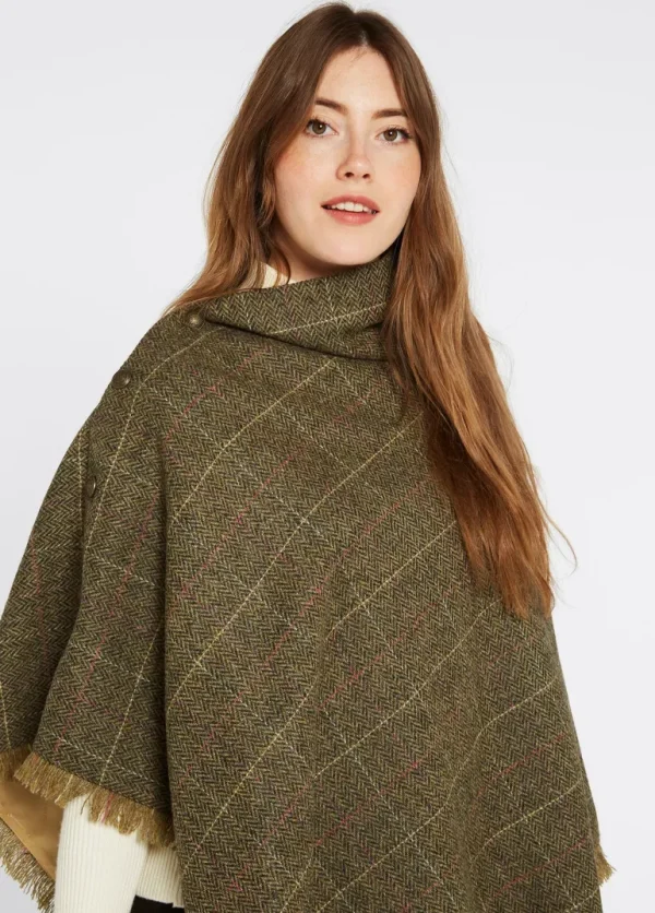 Hazelwood Poncho - Thistle