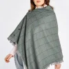 Hazelwood Tweed Poncho - Sorrel