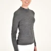 High Collar Lightweight Knit - Grey