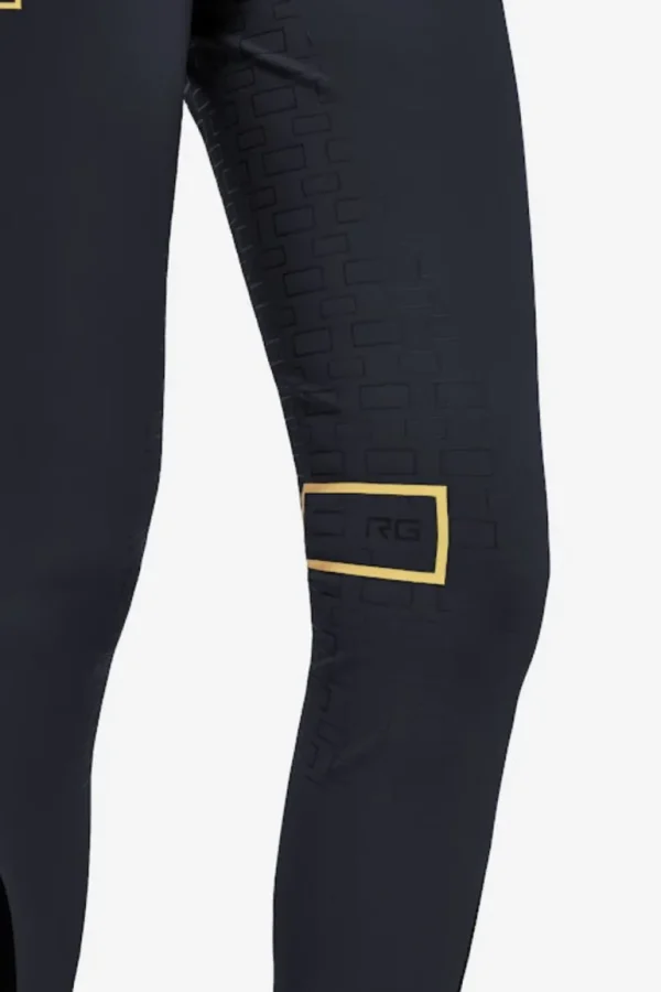 High Waist Full Grip Breeches - Black