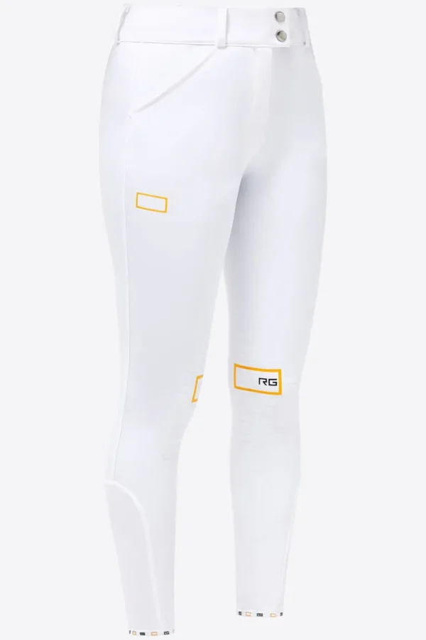 High Waist Riding Breeches - White