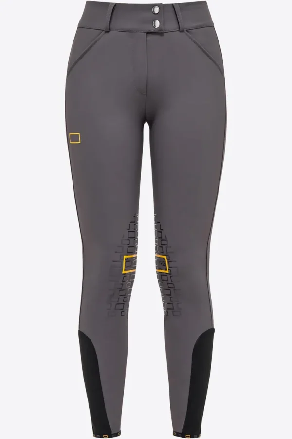 High Waist Riding Breeches - Grey