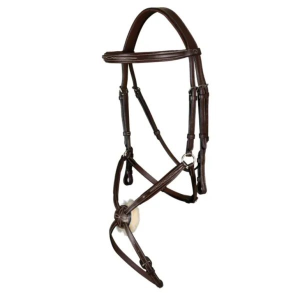 Hunter Fig 8 Noseband Bridle - Brown