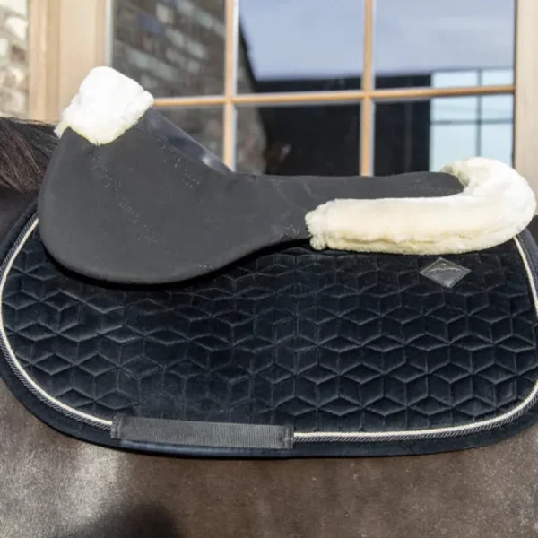 Impact Equalizer Sheepskin Half Pad 10mm - Black