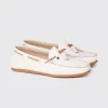 Jamaica Boat Shoe - Sail White