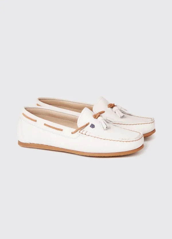 Jamaica Boat Shoe - Sail White