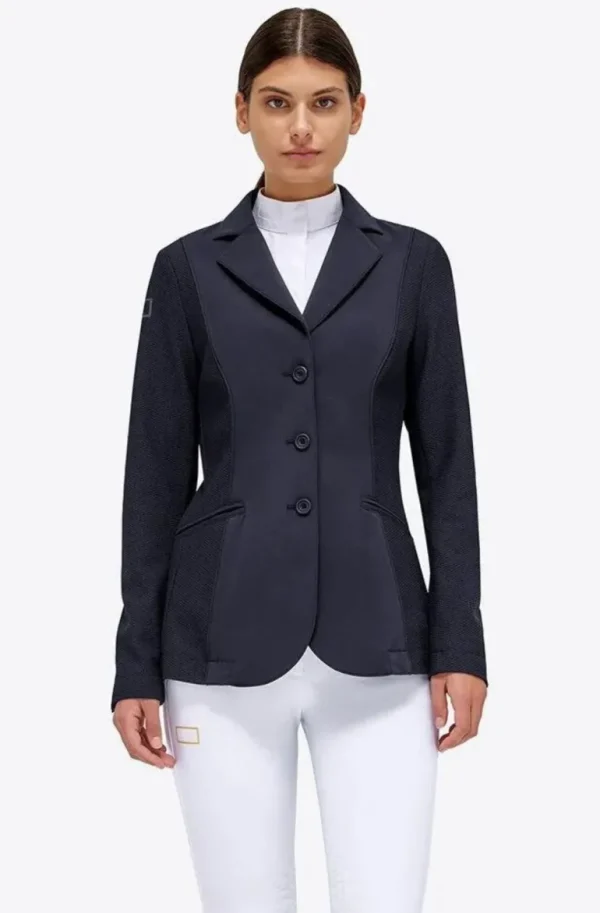 Jersey Mesh Riding Jacket - Navy/Navy