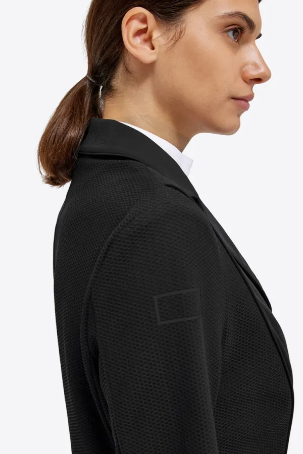 Jersey Mesh Riding Jacket - Black/Black