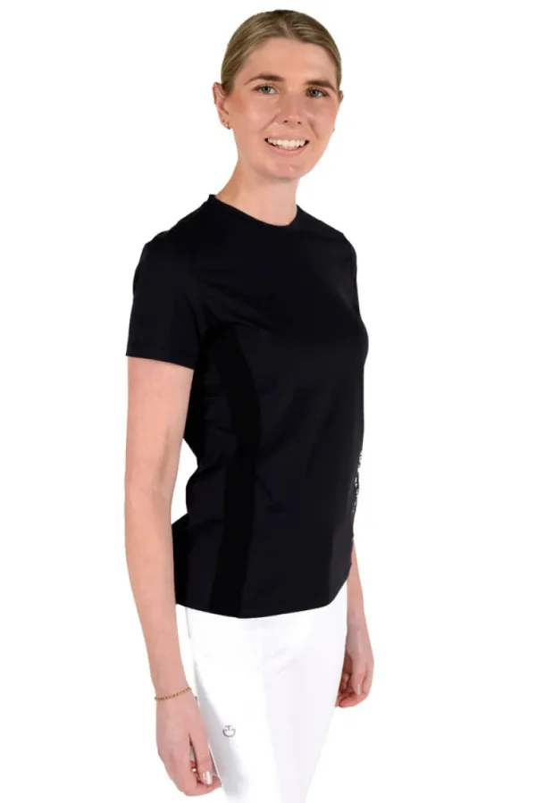 Jersey Mesh T-Shirt SS24 - Black